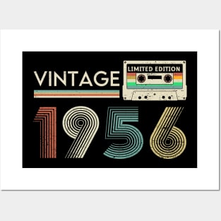 Vintage 1956 Limited Cassette Posters and Art